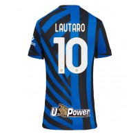 Inter Milan Lautaro Martinez #10 Hjemmedrakt Dame 2024-25 Kortermet